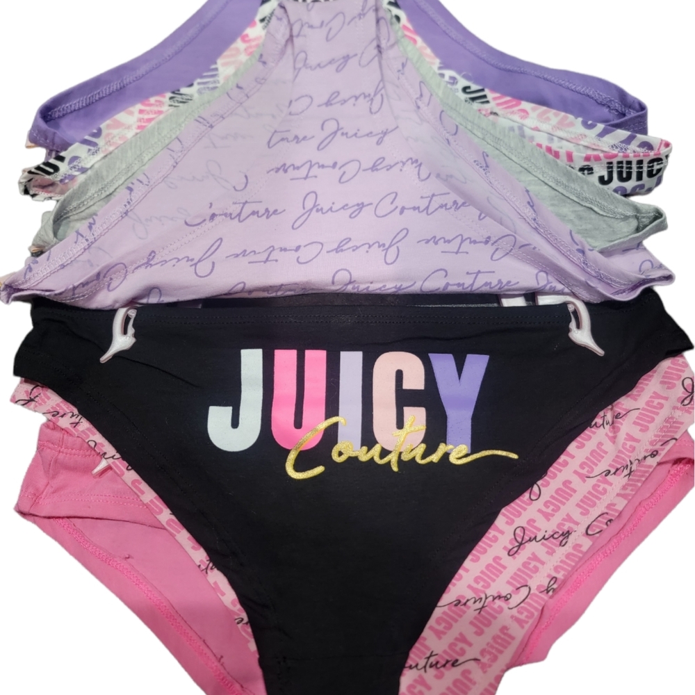 Juicy Couture 7 pair of cheekini panties - Picture 14 of 16